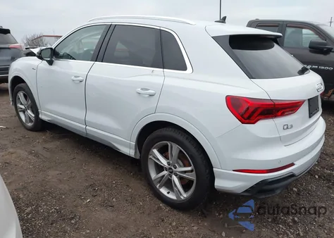 2021 Audi Q3 Premium Plus 45 Tfsi S Line Quattro Tiptronic из США, поврежденный, VIN WA1EECF3XM1128525